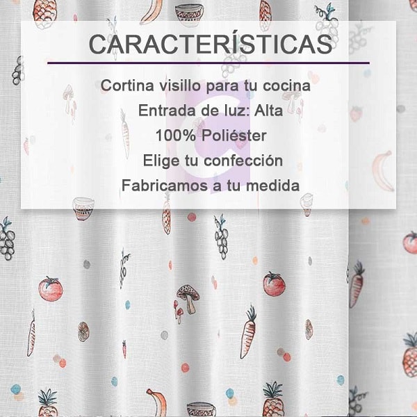 Tipos de cortinas para las cocinas