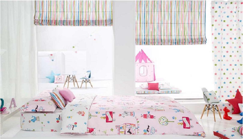 estores infantiles en cortina ideal