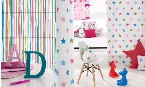 Cortinas y visillos infantiles